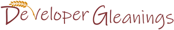Developer Gleanings