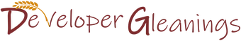 Developer Gleanings